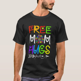 Kostenlose Mamma Umarmungen  Lgbt Lgbtq Pride  Reg T-Shirt