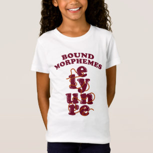 Kostenlose Morphemes Phonics Englisch lernen T-Shirt