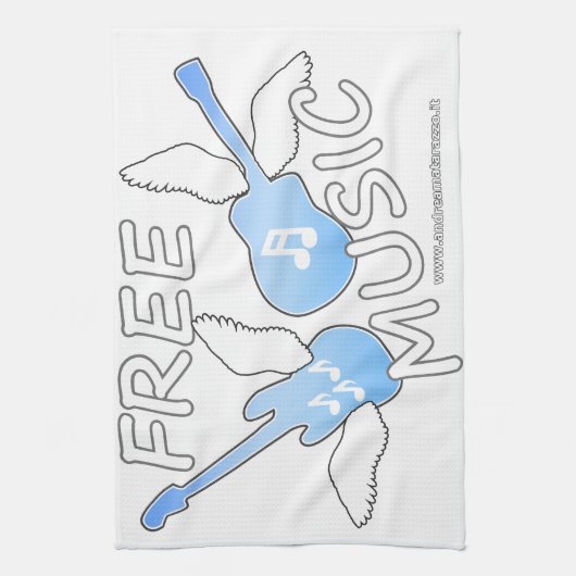 Kostenlose Musik Geschirrtuch (Vertikal)