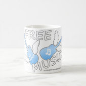 Kostenlose Musik Kaffeetasse (Mittel)