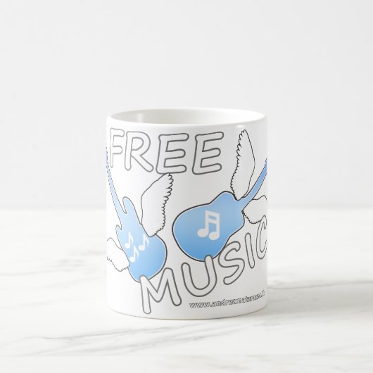 Kostenlose Musik Kaffeetasse (Mittel)