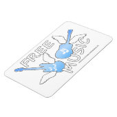 Kostenlose Musik Magnet (Linke Seite)