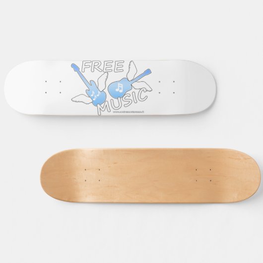 Kostenlose Musik Skateboard (Horizontal)