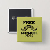 KOSTENLOSE MUSTACHE-RIDES BUTTON (Vorne & Hinten)