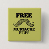 KOSTENLOSE MUSTACHE-RIDES BUTTON (Vorderseite)