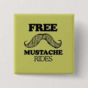 KOSTENLOSE MUSTACHE-RIDES BUTTON