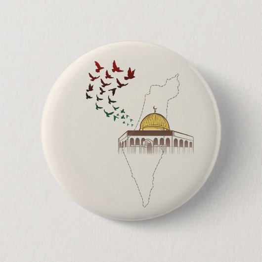 KOSTENLOSE PALESTINE BUTTON (Vorderseite)