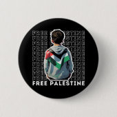 KOSTENLOSE PALESTINE BUTTON (Vorderseite)