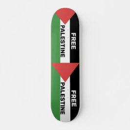 KOSTENLOSE PALESTINE FLAG ROTES SCHWARZES GRÜNWEIS SKATEBOARD