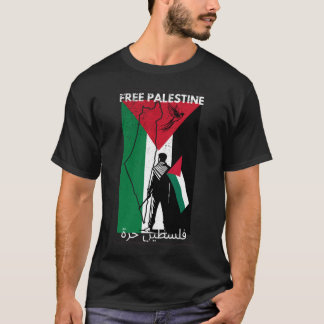 KOSTENLOSE PALESTINE FLAG T-Shirt
