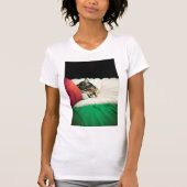 KOSTENLOSE PALESTINE-Flaggenkatze T-Shirt (Vorderseite)
