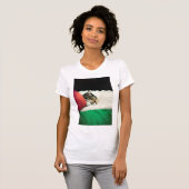 KOSTENLOSE PALESTINE-Flaggenkatze T-Shirt (Vorne ganz)