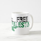 KOSTENLOSE PALESTINE KAFFEETASSE (VorderseiteRechts)