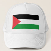 KOSTENLOSE PALESTINE PALESTINE FLAG TRUCKERKAPPE (Vorderseite)