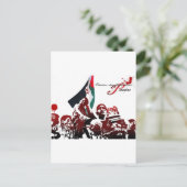 KOSTENLOSE PALESTINE POSTKARTE (Stehend Vorderseite)