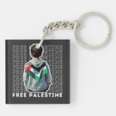 KOSTENLOSE PALESTINE SCHLÜSSELANHÄNGER (Rückseite)