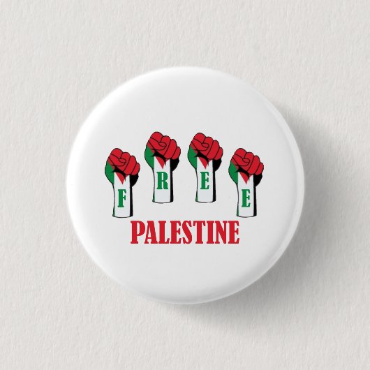 KOSTENLOSE PALESTINE STOPP KRIEG IN GAZA BUTTON (Vorderseite)