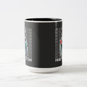KOSTENLOSE PALESTINE ZWEIFARBIGE TASSE (Mittel)