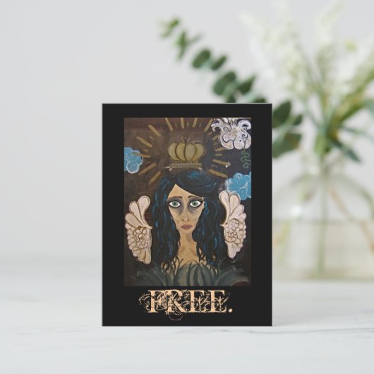 Kostenlose Postkarte (Stehend Vorderseite)