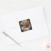 KOSTENLOSE ROAMINGDACH-TOPPERS PORTO PORTUGAL QUADRATISCHER AUFKLEBER (Umschlag)