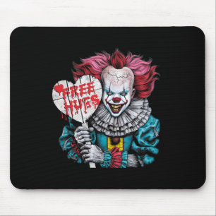 Kostenlose Schläge Beängstigender Clowncharakter V Mousepad
