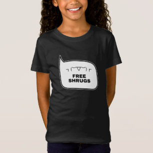 KOSTENLOSE SCHULTERN Funny Kaomoji Japanische Emot T-Shirt