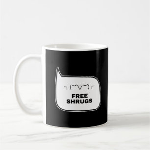 KOSTENLOSE SCHULTERZUCKEN Lustige Kaomoji Japanisc Kaffeetasse