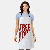 Kostenlose Schürze (Getragen)