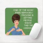 Kostenlose Serviceleistungen... Mousepad (Mit Mouse)