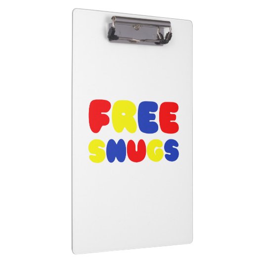 KOSTENLOSE SNUGS KLEMMBRETT (Rechts)