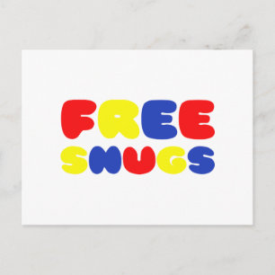 KOSTENLOSE SNUGS POSTKARTE