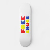 KOSTENLOSE SNUGS SKATEBOARD (Vorderseite)