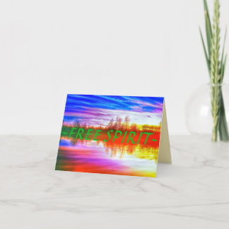 KOSTENLOSE SPIRIT KLEINE GRÜSSENKARTE KARTE