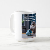 Kostenlose Tasse mit Menace-Coffee (Vorderseite Links)