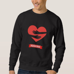 Kostenlose Umarmung Valentinstag Bekleidung Sweatshirt