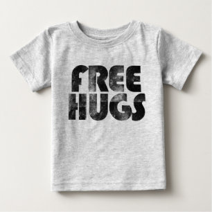 Kostenlose Umarmungen Baby T-shirt