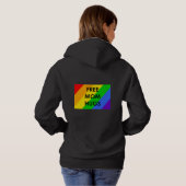 Kostenlose Umarmungen der Mutter Pullover Hoodie (Schwarz voll)