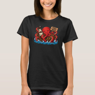 Kostenlose Umarmungen Kraken! Süßes DND-Meerungehe T-Shirt