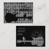 Kostenlose Vogel-Chubby-Visitenkarten Visitenkarte (Vorne/Hinten)