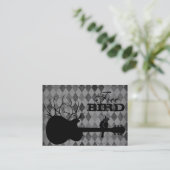 Kostenlose Vogel-Chubby-Visitenkarten Visitenkarte (Stehend Vorderseite)