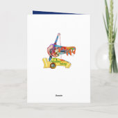 Kostenlose Weihnachtsbücher Feiertagskarte (Rückseite)