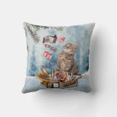 Kostenlose Weihnachtsbücher Kissen (Rückseite)