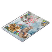 Kostenlose Weihnachtsbücher Notizblock (Linke Seite)