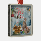 Kostenlose Weihnachtsbücher Ornament Aus Metall (Rechts)