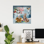 Kostenlose Weihnachtsbücher Poster (Heimbüro)