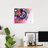 Kostenlose, wunderschöne Hintergrundbilder für Vec Poster (Heimbüro)