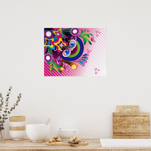 Kostenlose, wunderschöne Hintergrundbilder für Vec Poster (Küche)