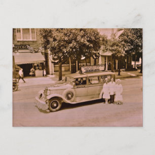 Kostenloser Ambulanzservice zu allen örtlichen Kra Postkarte