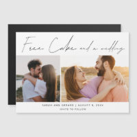 Kostenloser Kuchen und ein Hochzeitsfest - Foto Sa