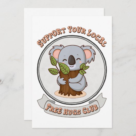 Kostenloser Shuttleservice Feiertagskarte (Vorne/Hinten)